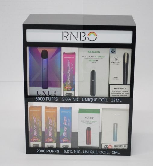 Acrylic 2-Layer Vape Pens Display Stand