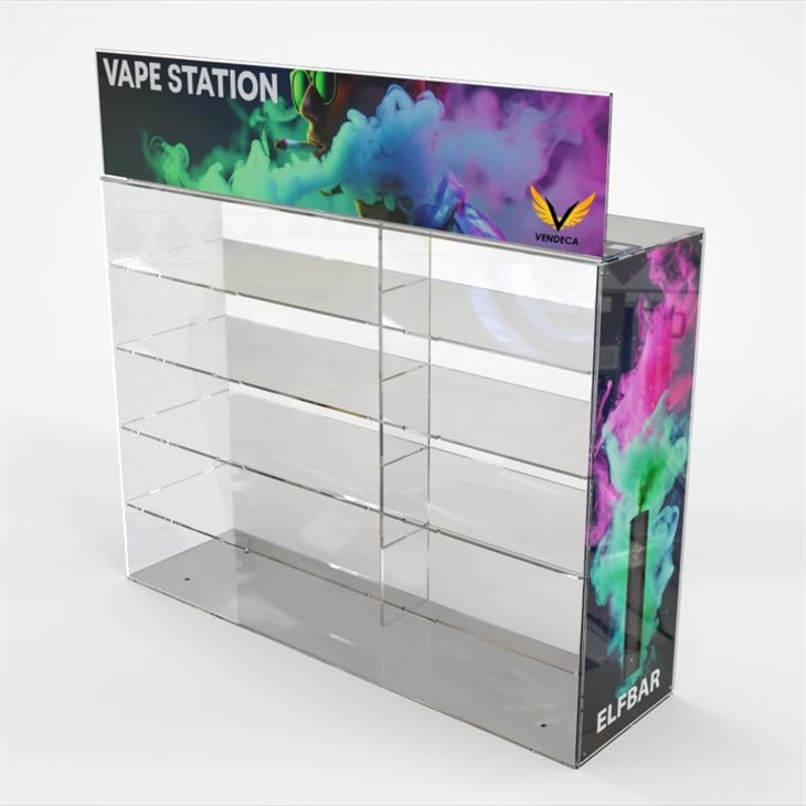 Wholesale Uk Vape Display Cabinet With Lights
